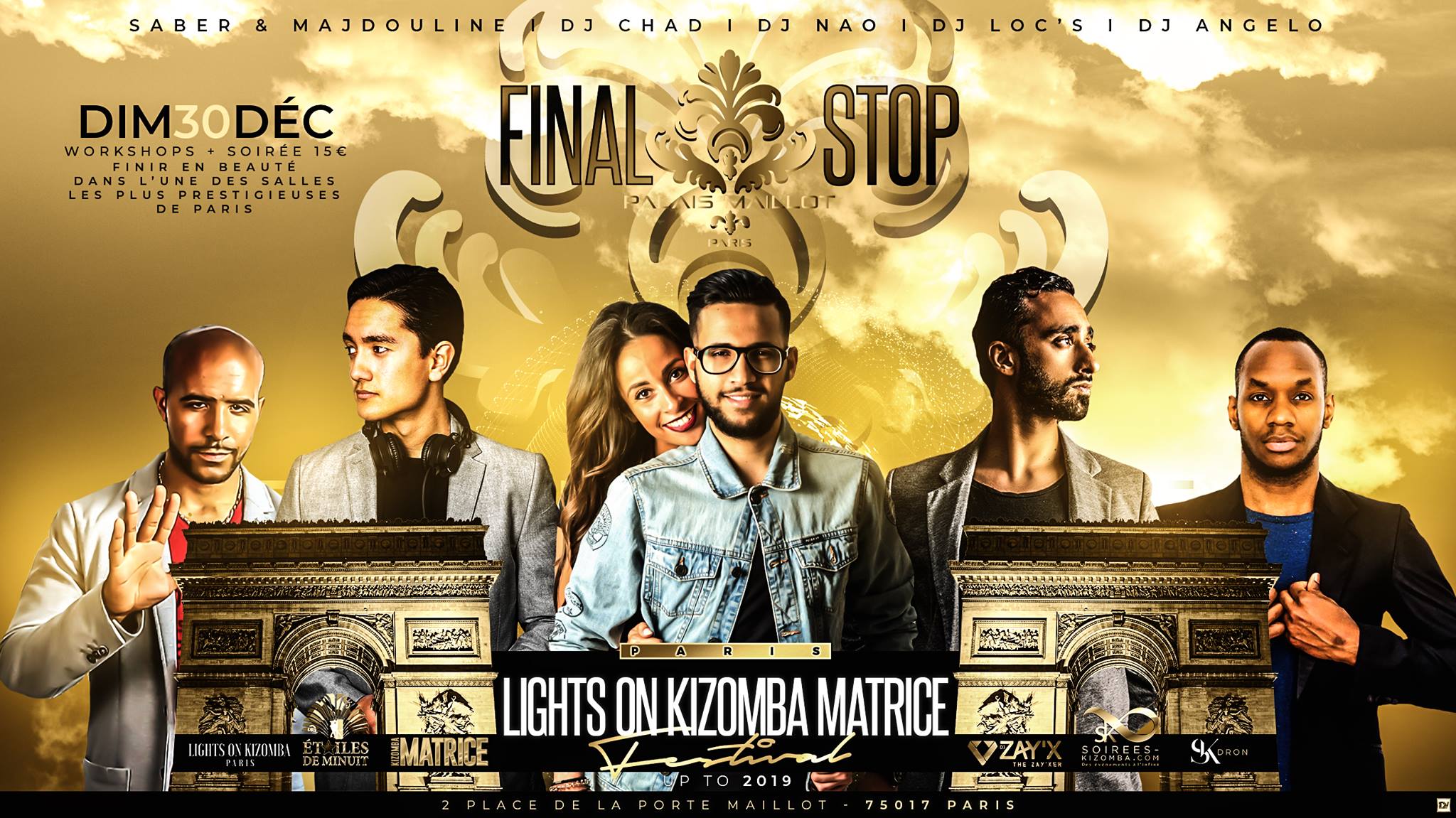 Lights On Kizomba Matrice - Sunday "Final Stop"