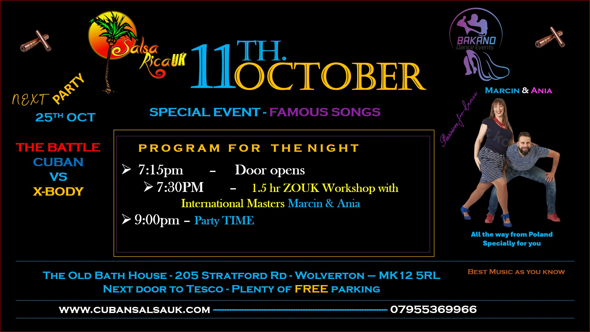 OCTOBER MK Fiesta Famous Songs" FT Marcin & Annia