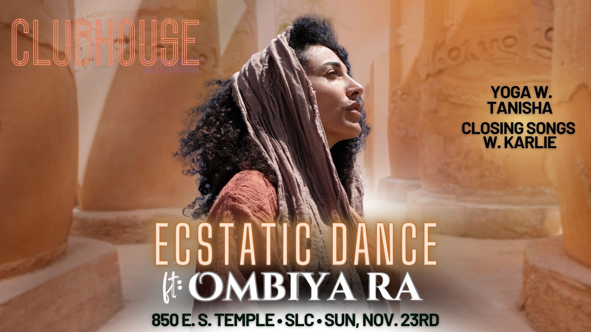 Ecstatic Dance ft. OMBIYA RA + YOGA + CLOSING SONGS