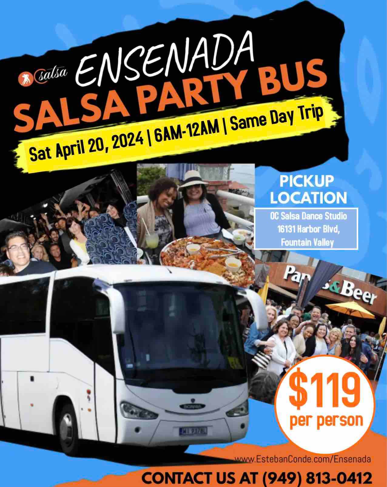 Ensenada Party Bus w OC Salsa