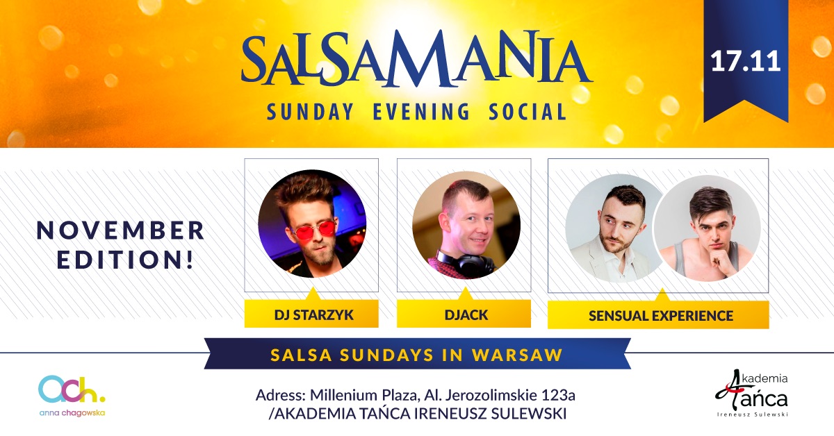 Salsamania 17 XI: DJ Starzyk Sensual Experience Jack