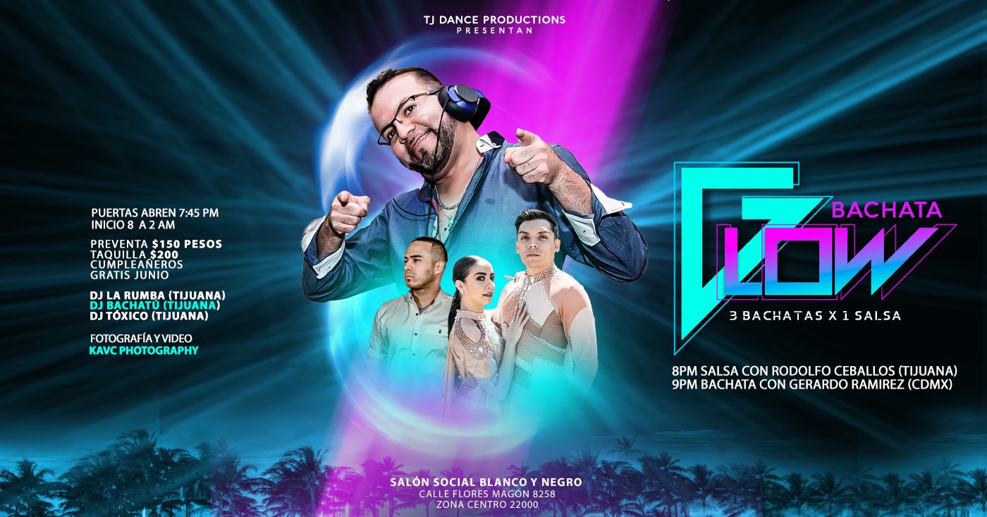 Bachata Glow Social JUNIO