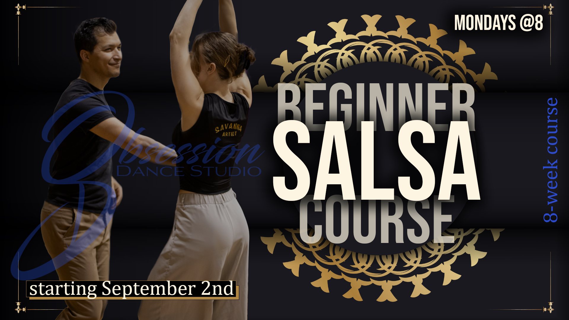 Beginner Salsa Course: Learn in 8 Weeks!
