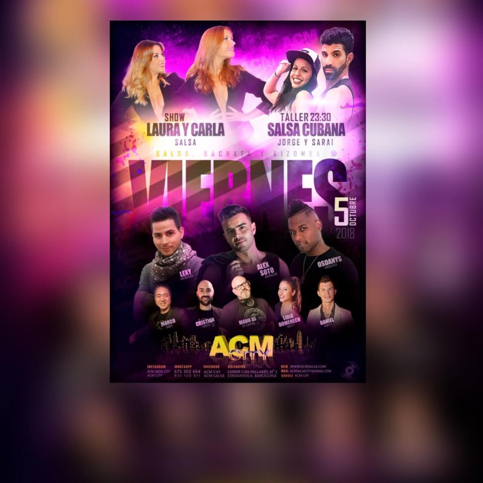 Taller de salsa en ACM