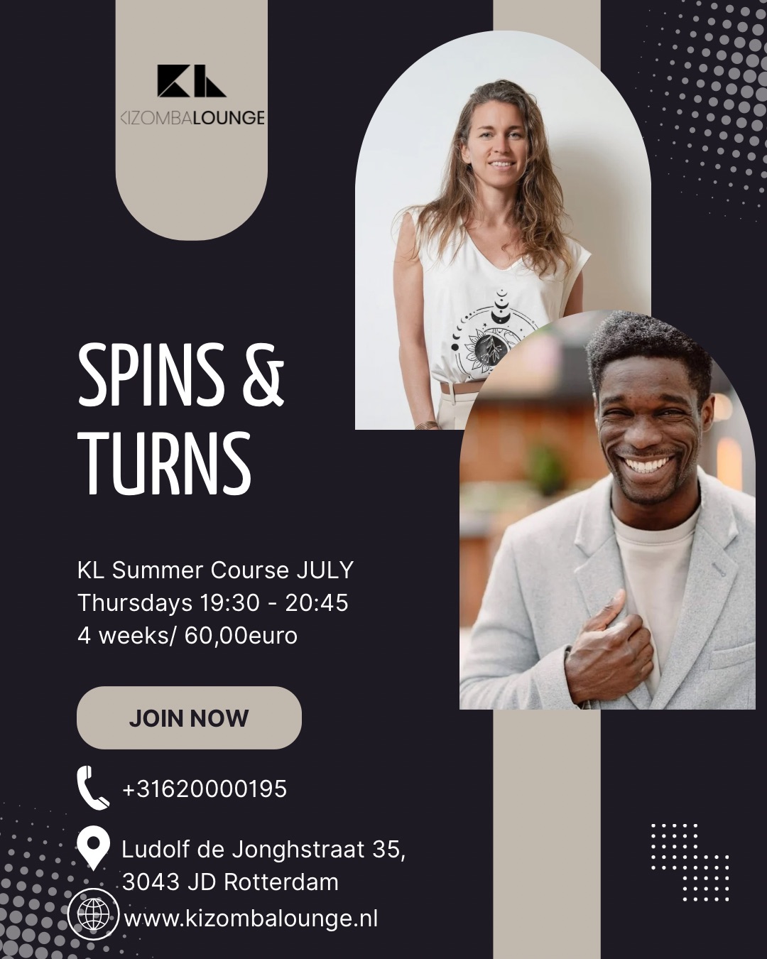 KL Spins & Turns Summer Course