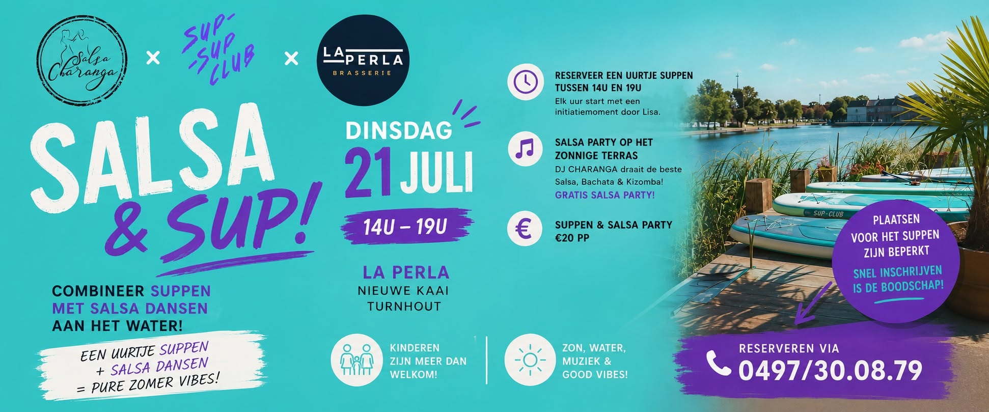 Salsa & Sup - Turnhout - by Charanga & SupSupClub