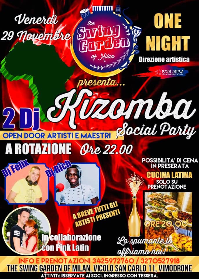 SWING GARDEN - Kizomba Social Party