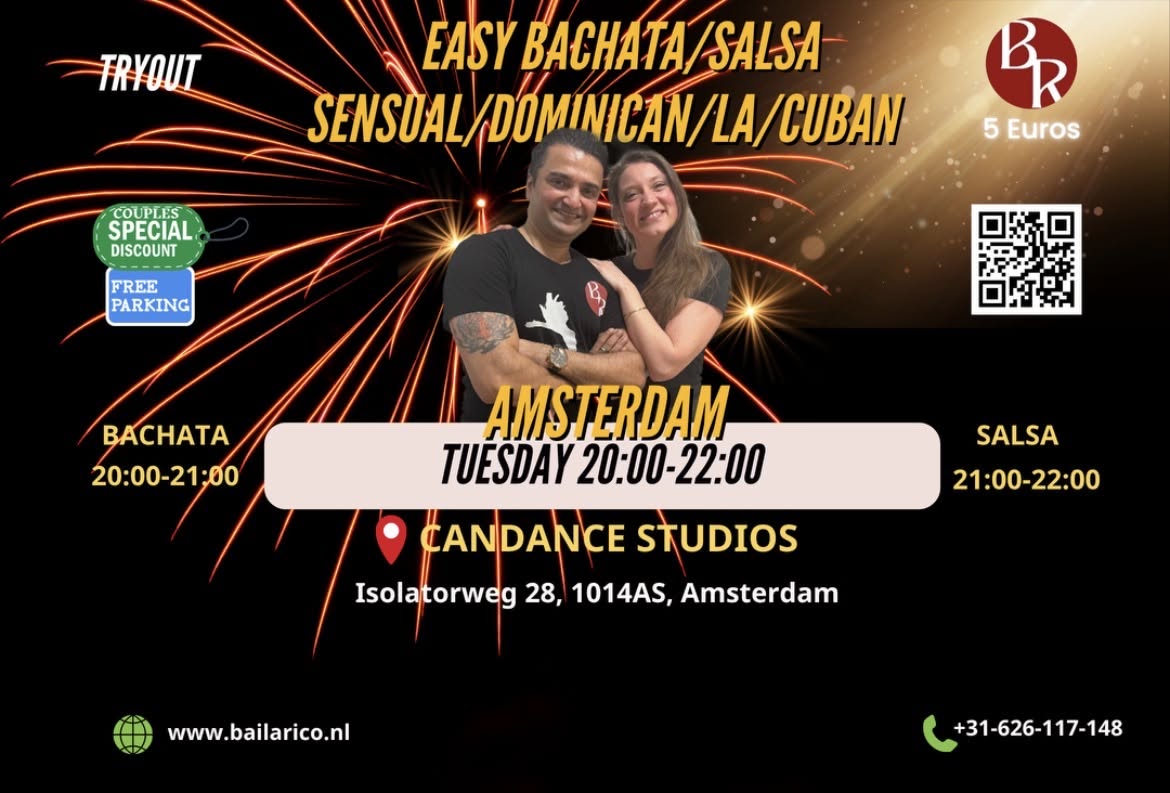Proefles Bachata Salsa (Amsterdam)