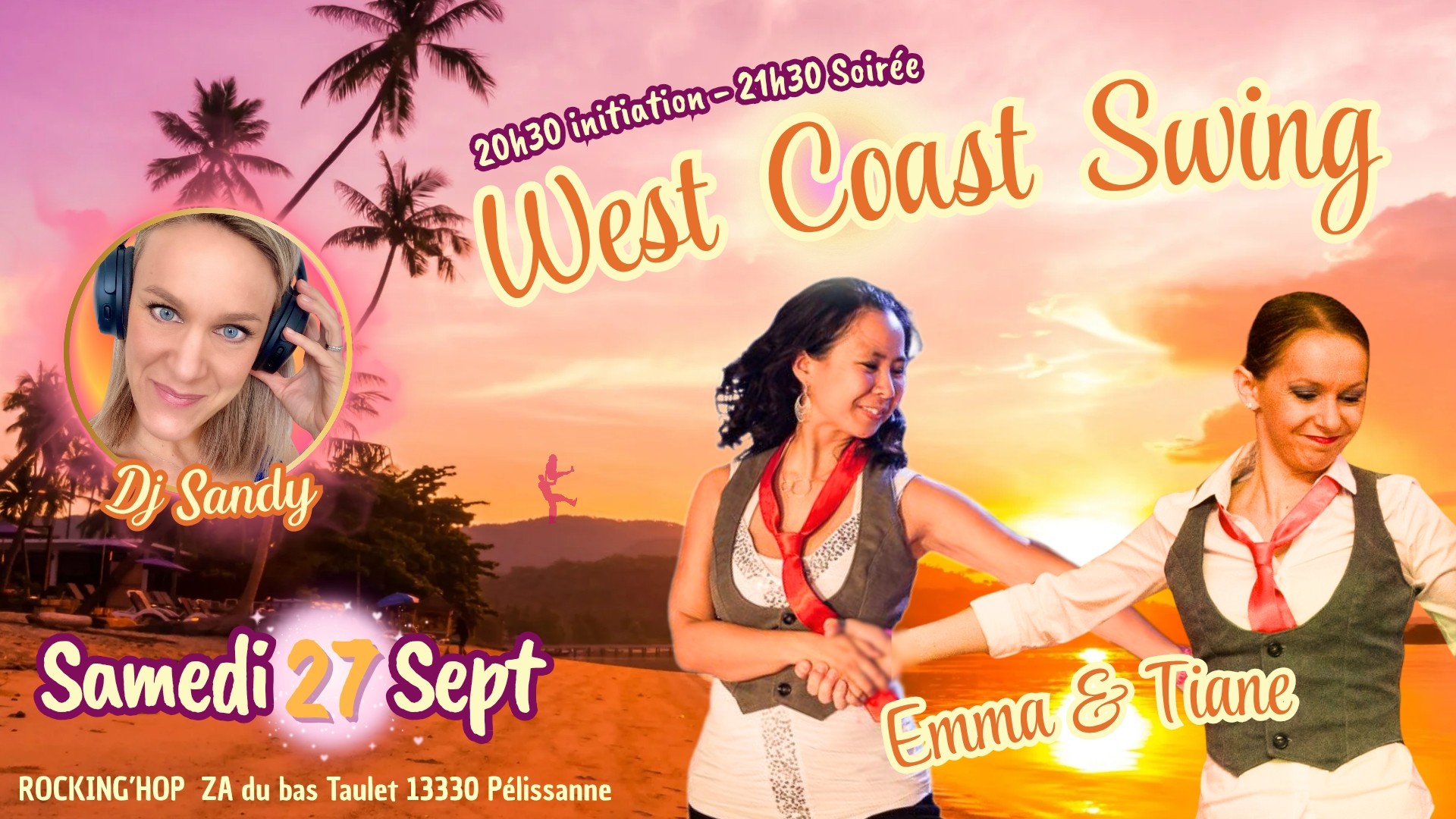 Soirée West Coast Swing samedi 27 septembre