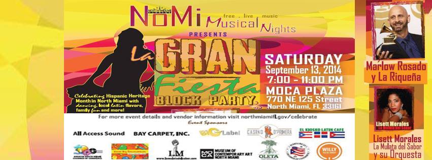 North Miami's "La Gran Fiesta Block Party