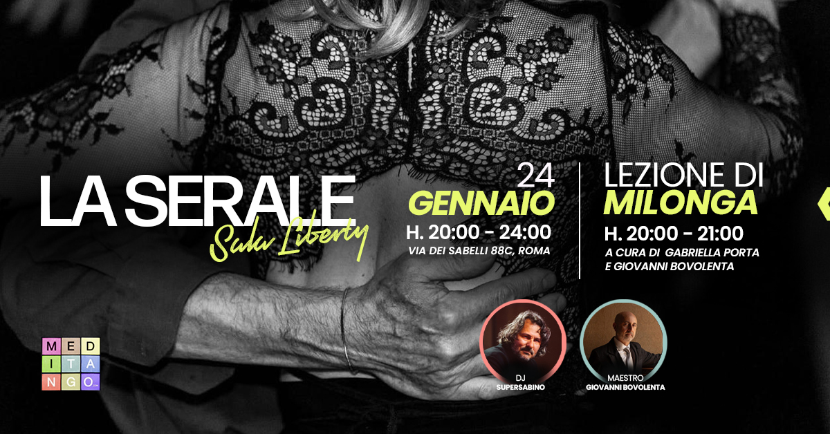 “La Serale” in Sala Liberty! 💃🕺