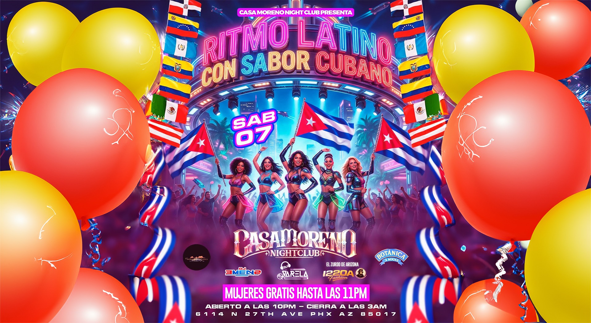 🔥 **RITMO LATINO SATURDAYS** 🔥 🌹 **Celebren El DlA DE LA MUJER