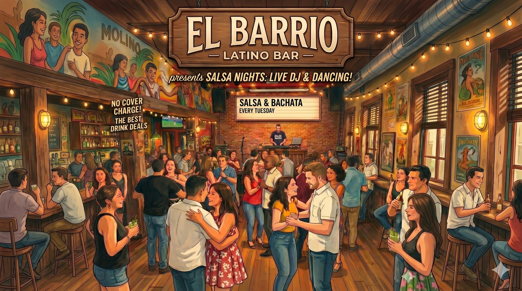 Salsa Magic's Tuesday Social @ El Barrio