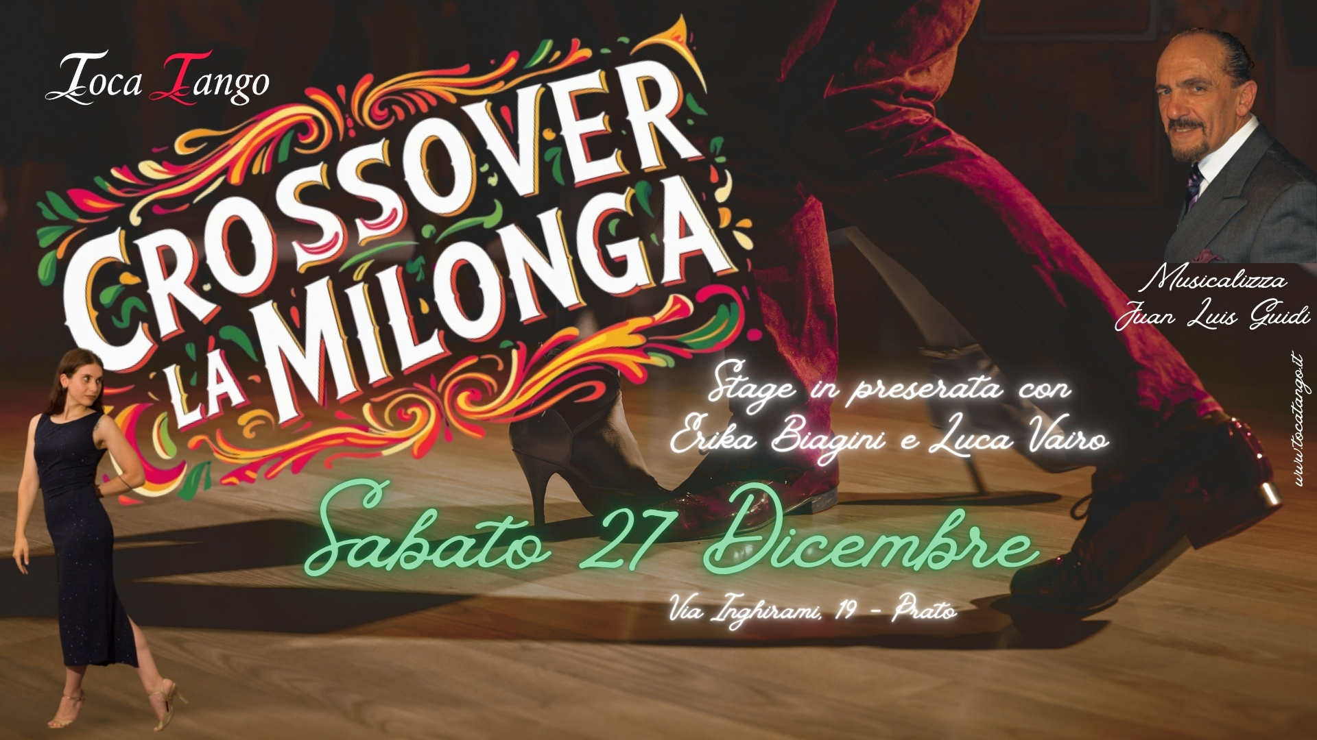 CROSSOVER La Milonga - Stage in preserata