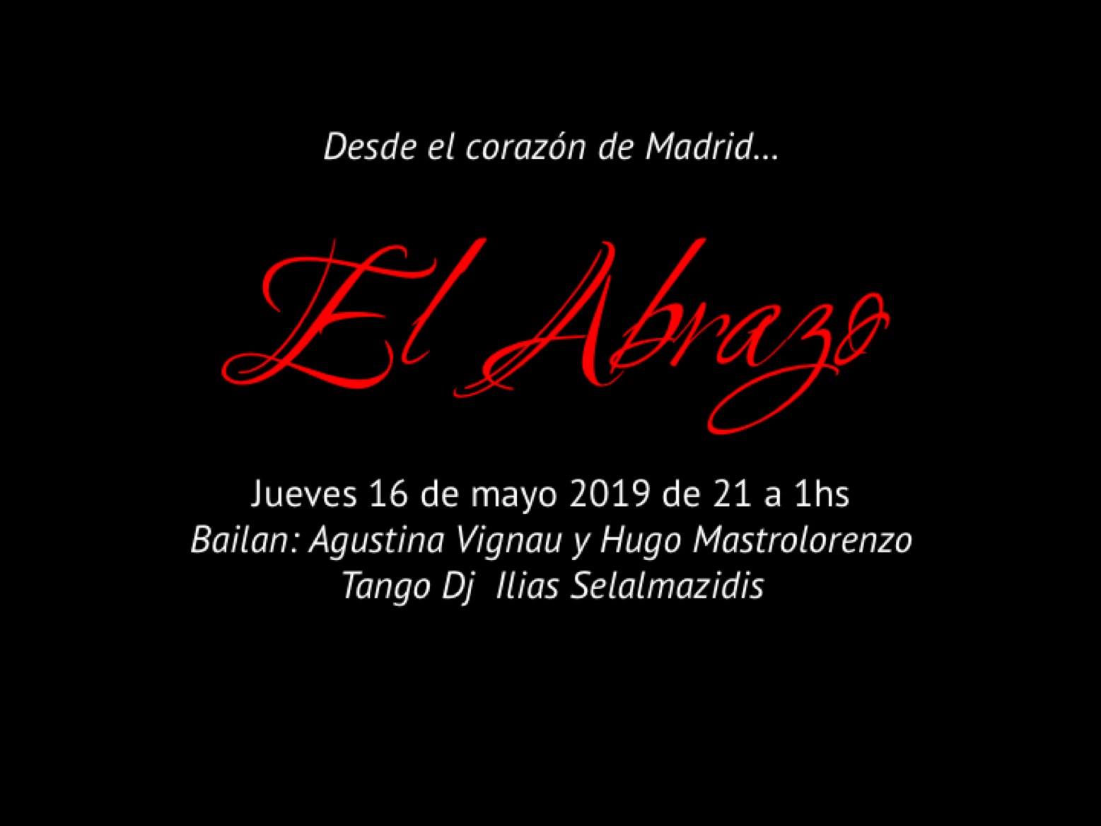 Jueves 16 en "El Abrazo" cartel de lujo!