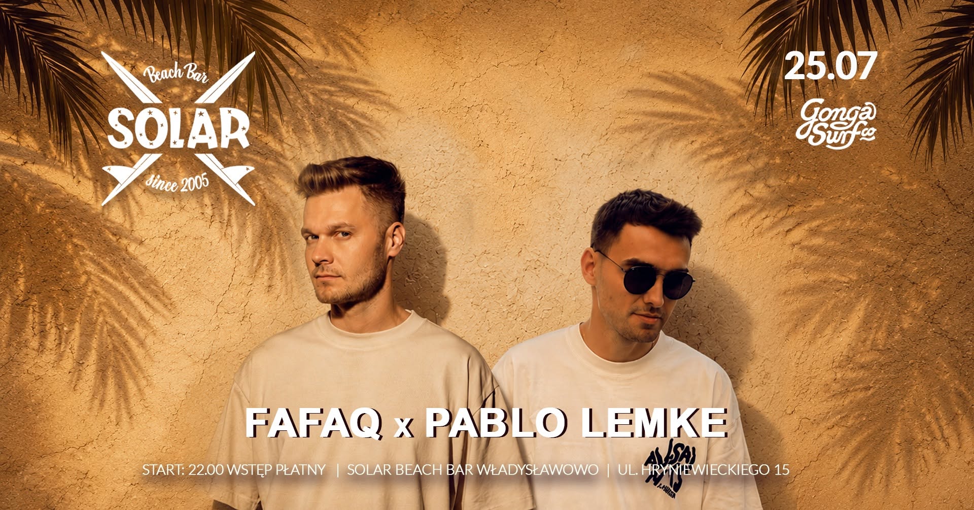 FAFAQ x Pablo Lemke Solar Beach Bar 25.07.2026