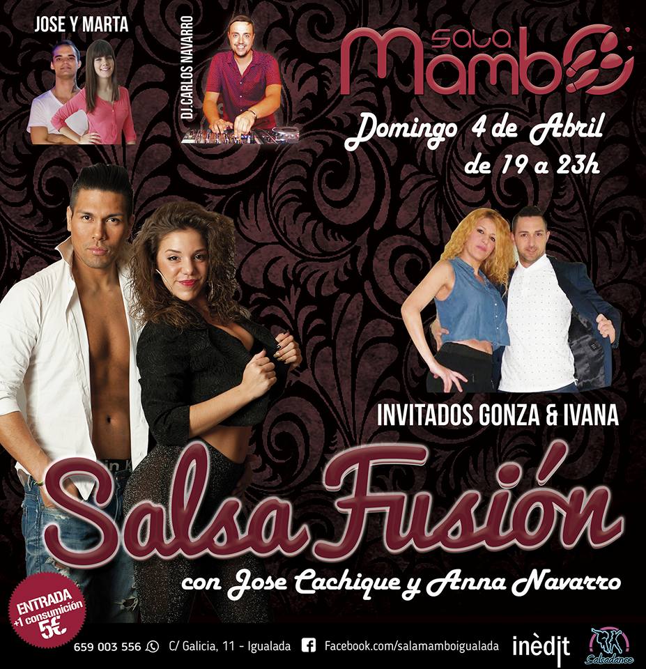 Jose Cachique Y Anna Domingo 3 En Sala Mambo Igualada By Inedit