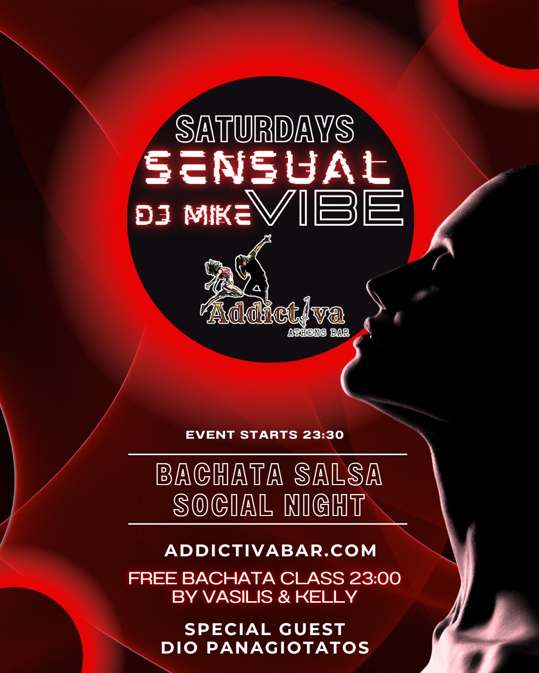 Sensual Vibe Saturdays Bachata Social Dancing Night