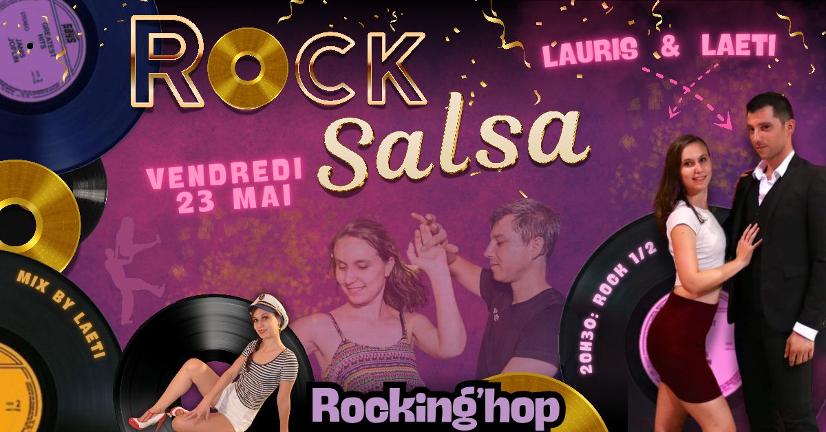 Soirée Rock-Salsa Vendredi 23 mai