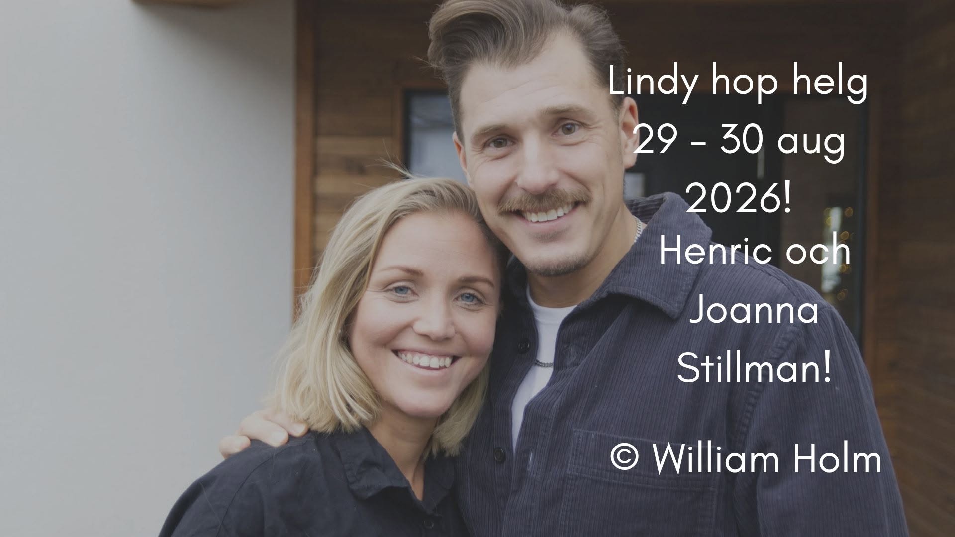 Lindy hop helg med Henric och Joanna!