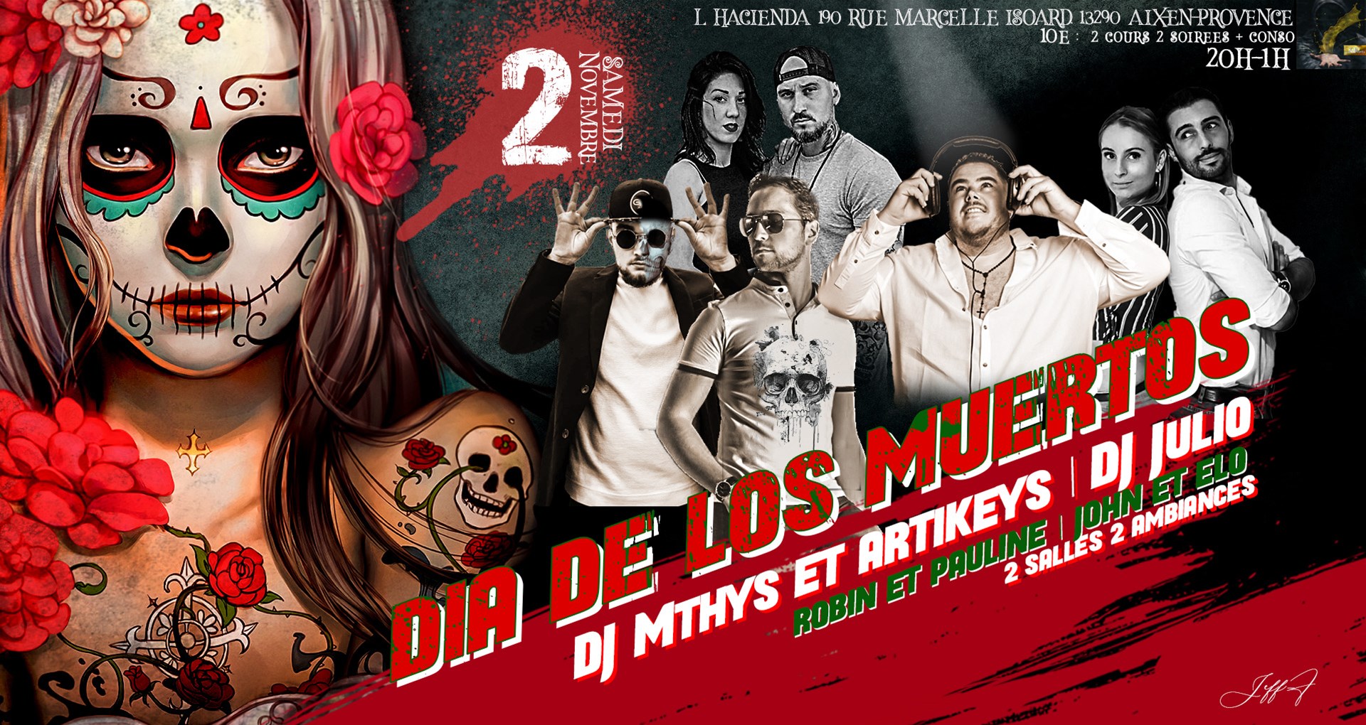 Dia de Los Muertos Hacienda - Samedi 2 novembre