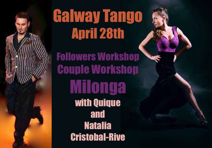 Workshops and Milonga with Natalia C. Rive and Quique Ringa