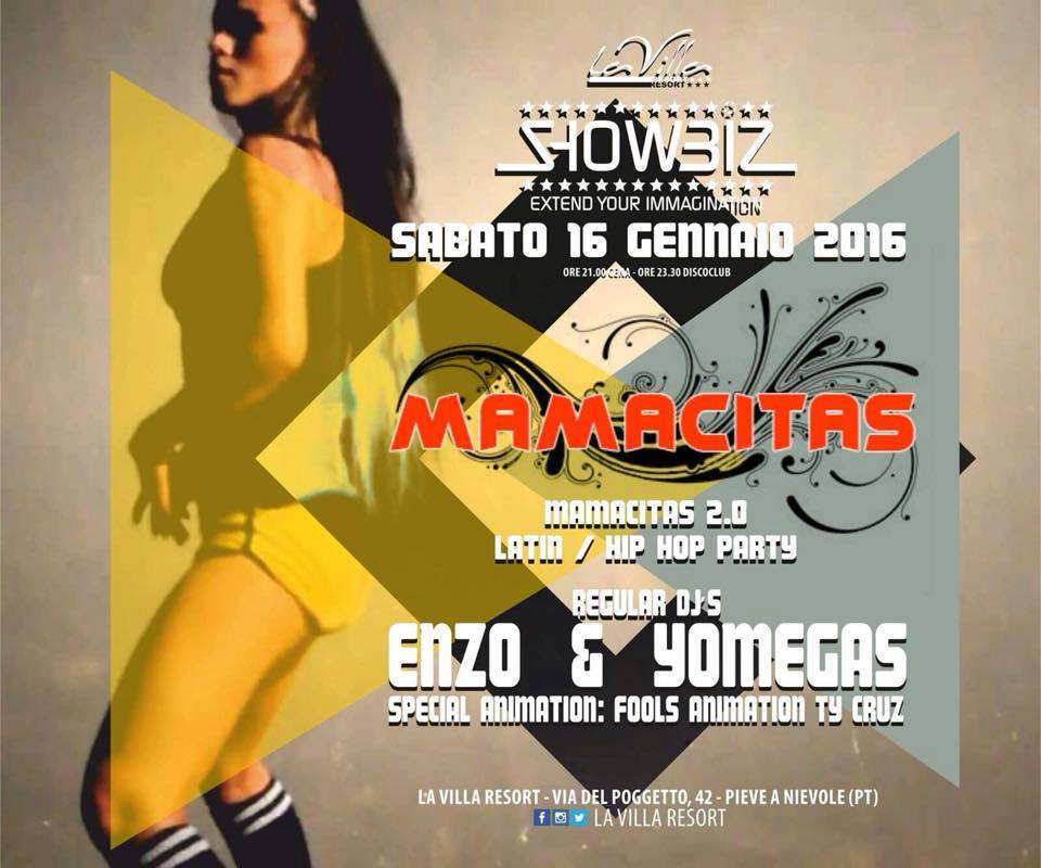 ★★★ MAMACITAS ★★★ VILLA RESORT - SABATO 16 01