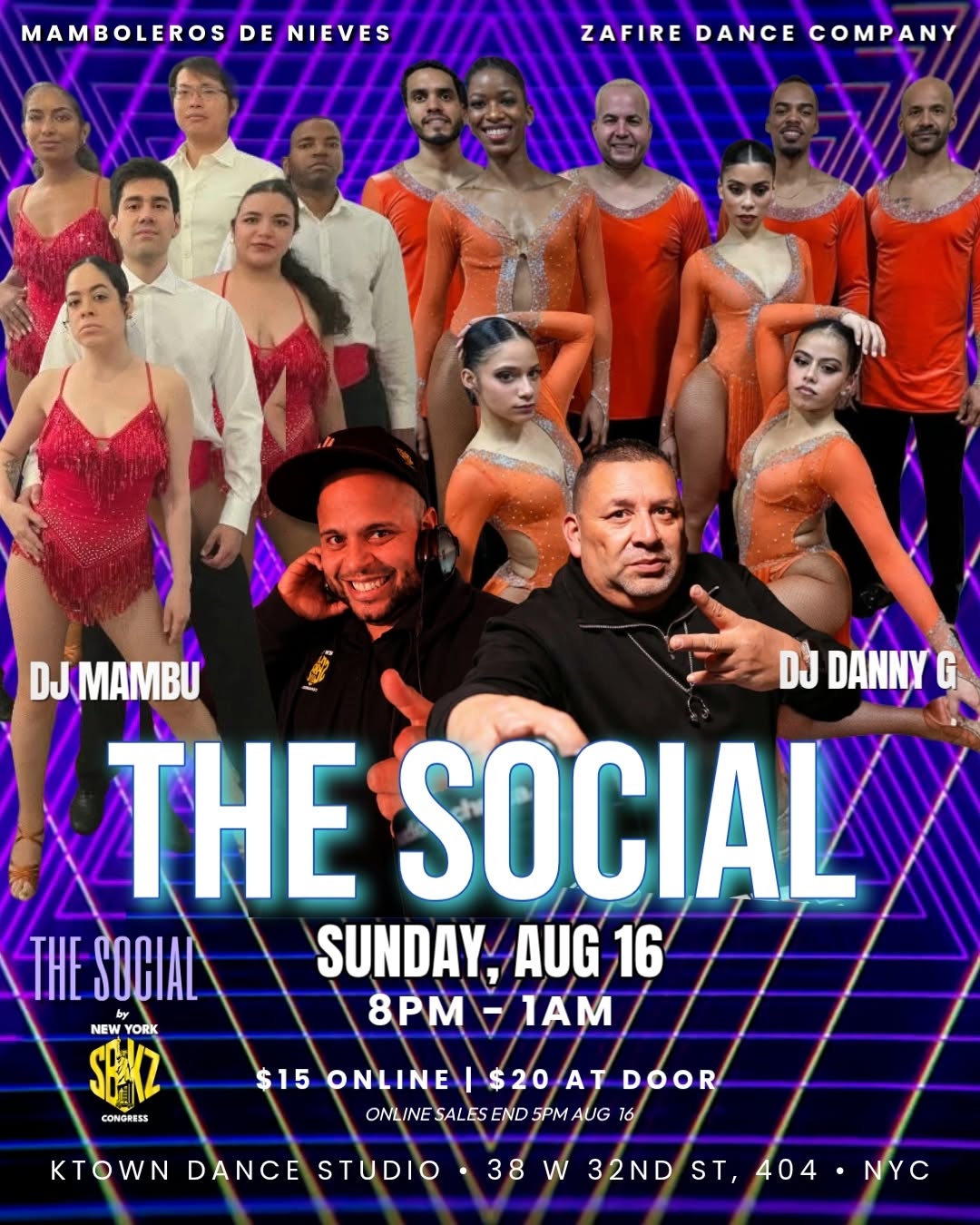 The Social by New York SBKZ Congress at KTown Sunday, Aug 16
