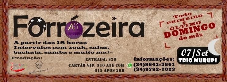 Forrózeira com TRIO MURUPI 07 Set