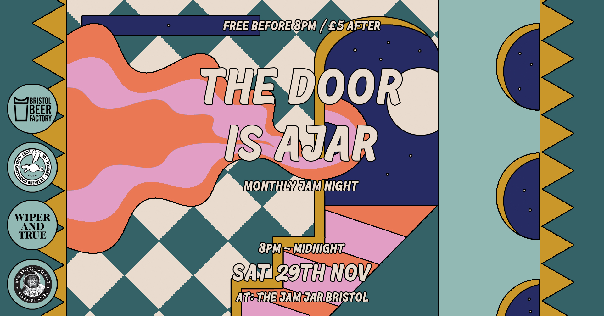 The Door is Ajar: Our Monthly Inclusive Jam Night