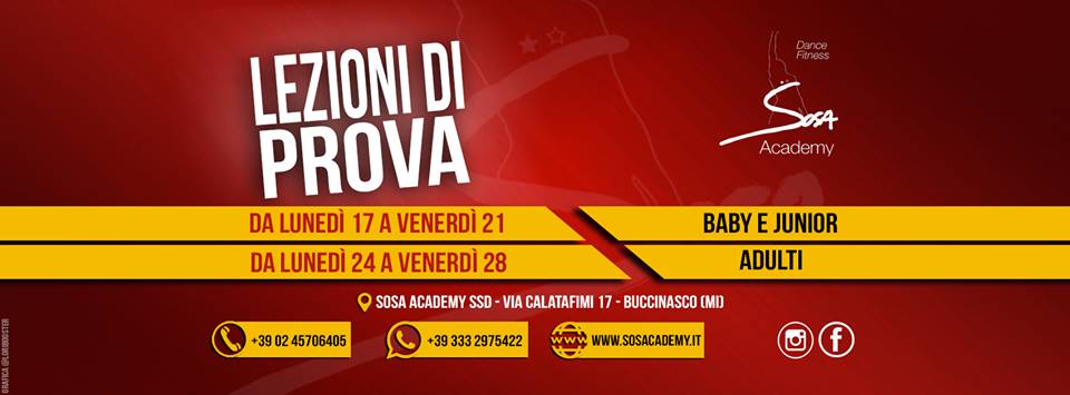 Sosa Academy: Nuovi Corsi Accademici 2018 2019