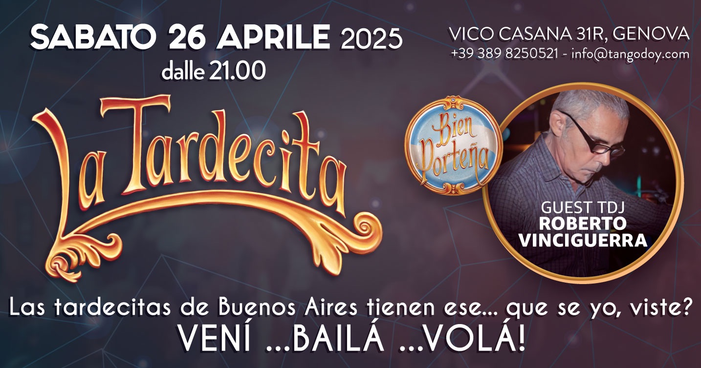La Tardecita Bien PorteΓ±a GΓ©nova EDIZIONE SERALEπ€
