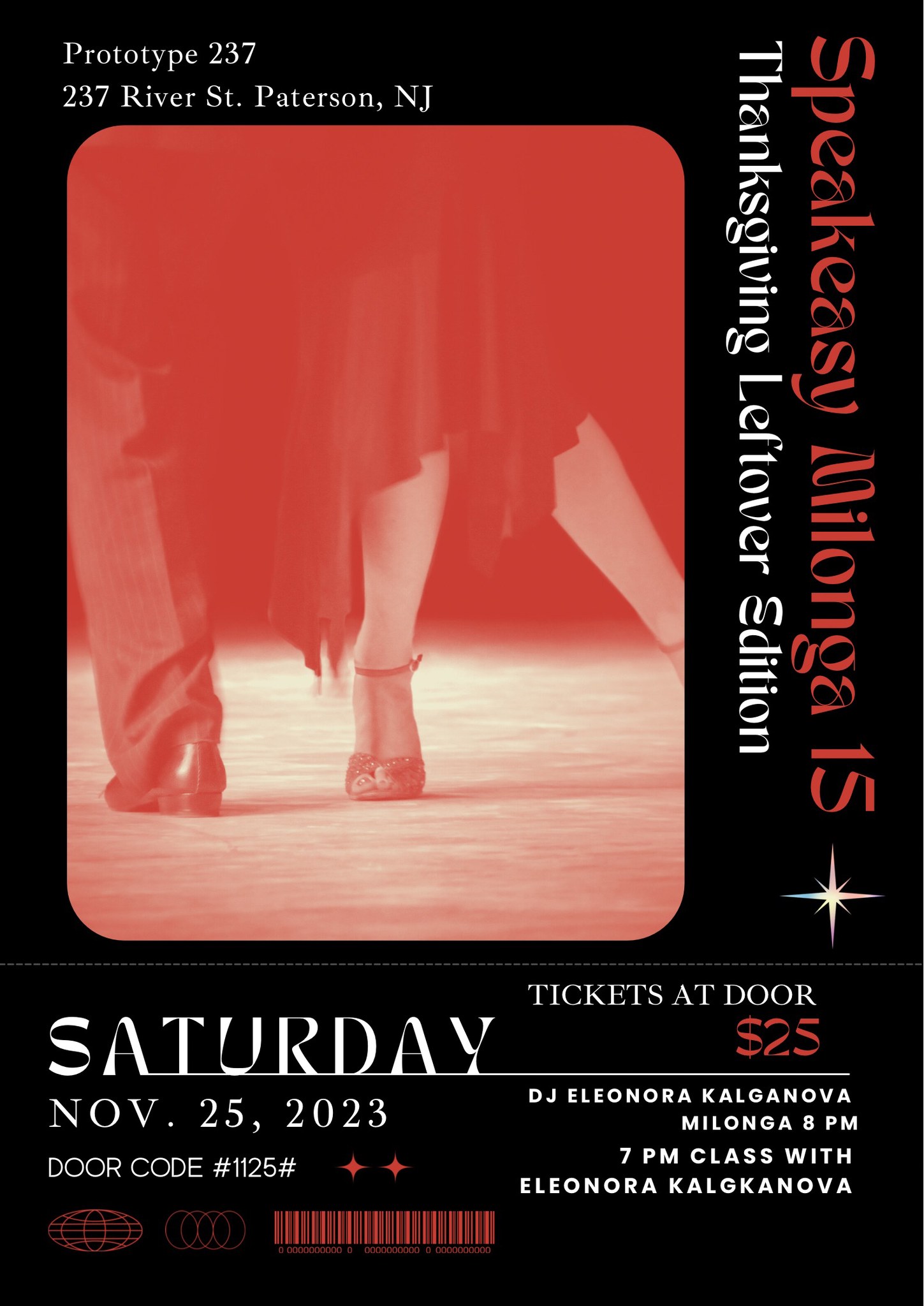 Speakeasy Milonga 15 - Leftover Edition!