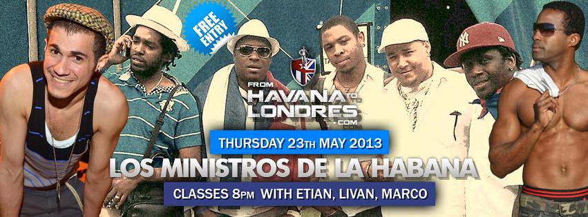 Los Ministros de la Habana live Band @ te cuban Camden Clases Etian Antuche & Livan Armenteros