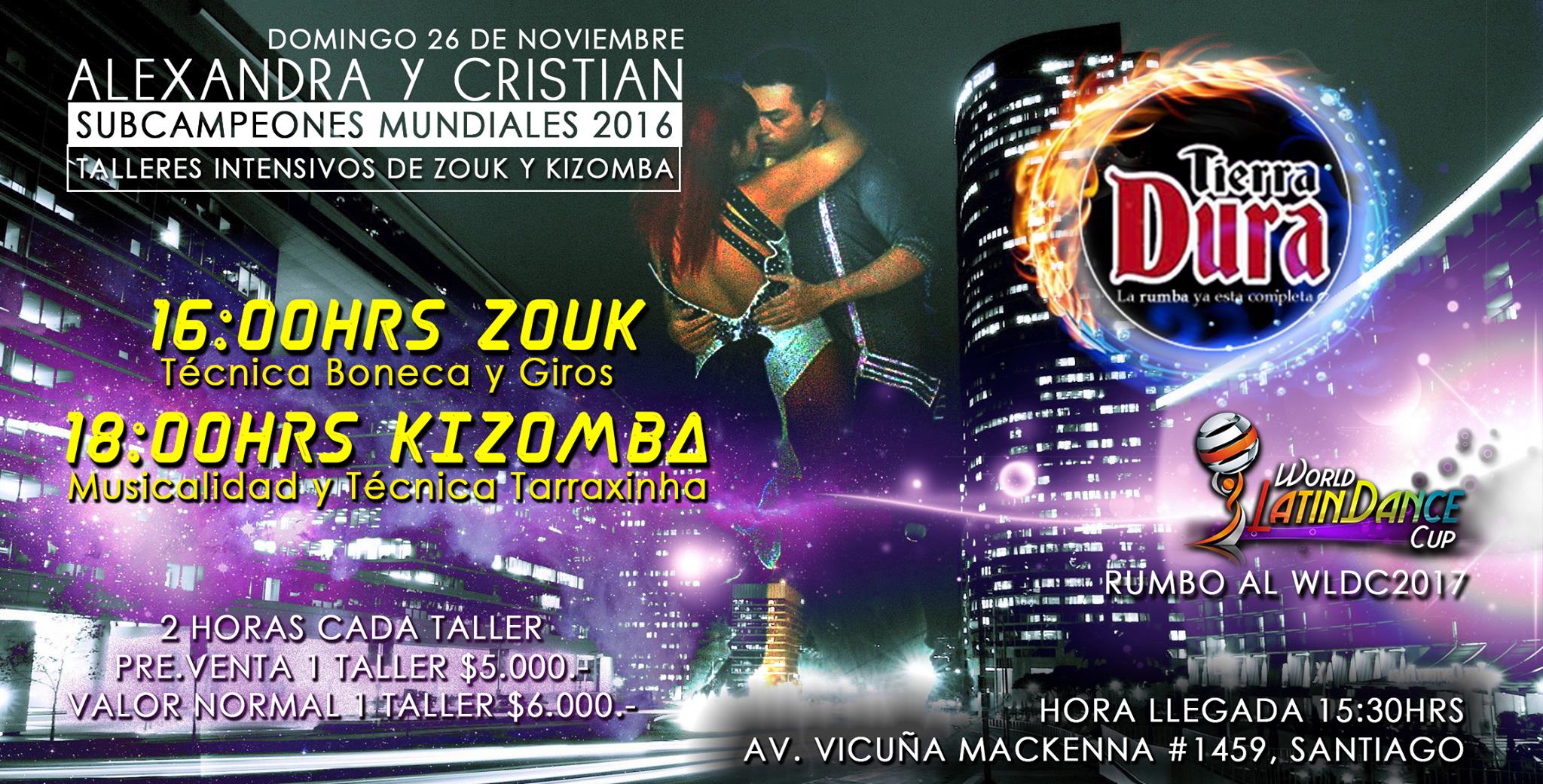 Taller Intensivo Kizomba y Zouk