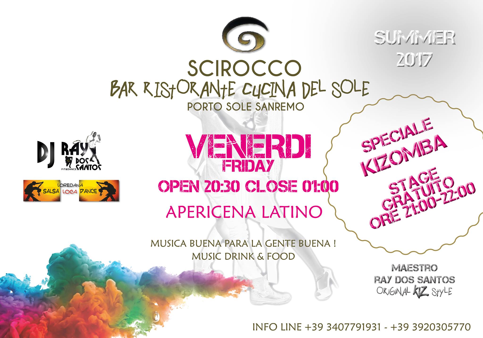 L'Apericena Latino del Venerdì Speciale Kizomba