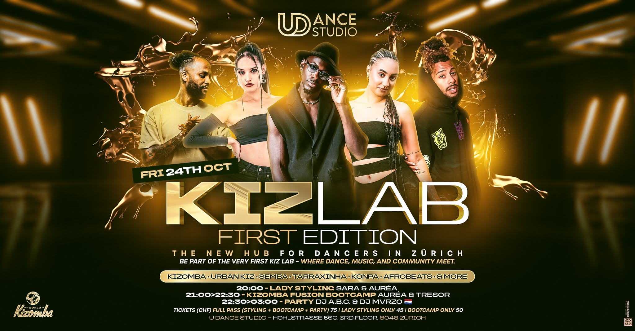🔥 KIZ LAB PREMIERE EDITION in Zürich! 🔥