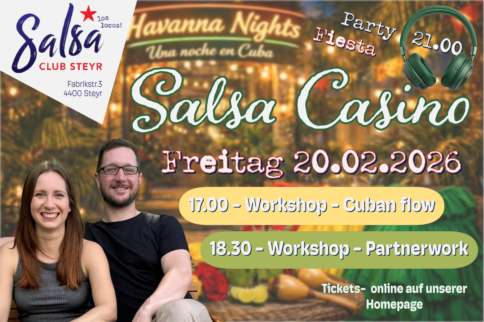 Salsa Casino Workshop + Tanzparty