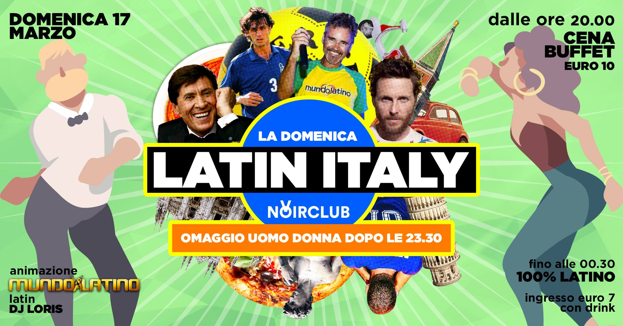 La Domenica LATIN ITALY Noir Club