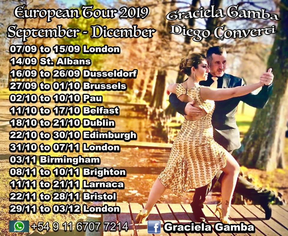 A week with Graciela Gamba + Diego Converti 11 - 21 Nov 2019