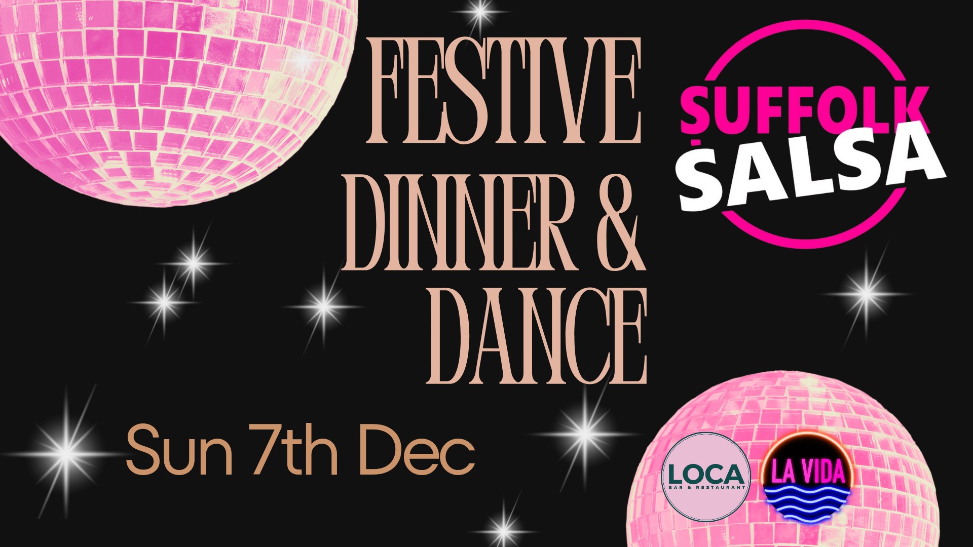 Suffolk Salsa Festive Dinner & Dance