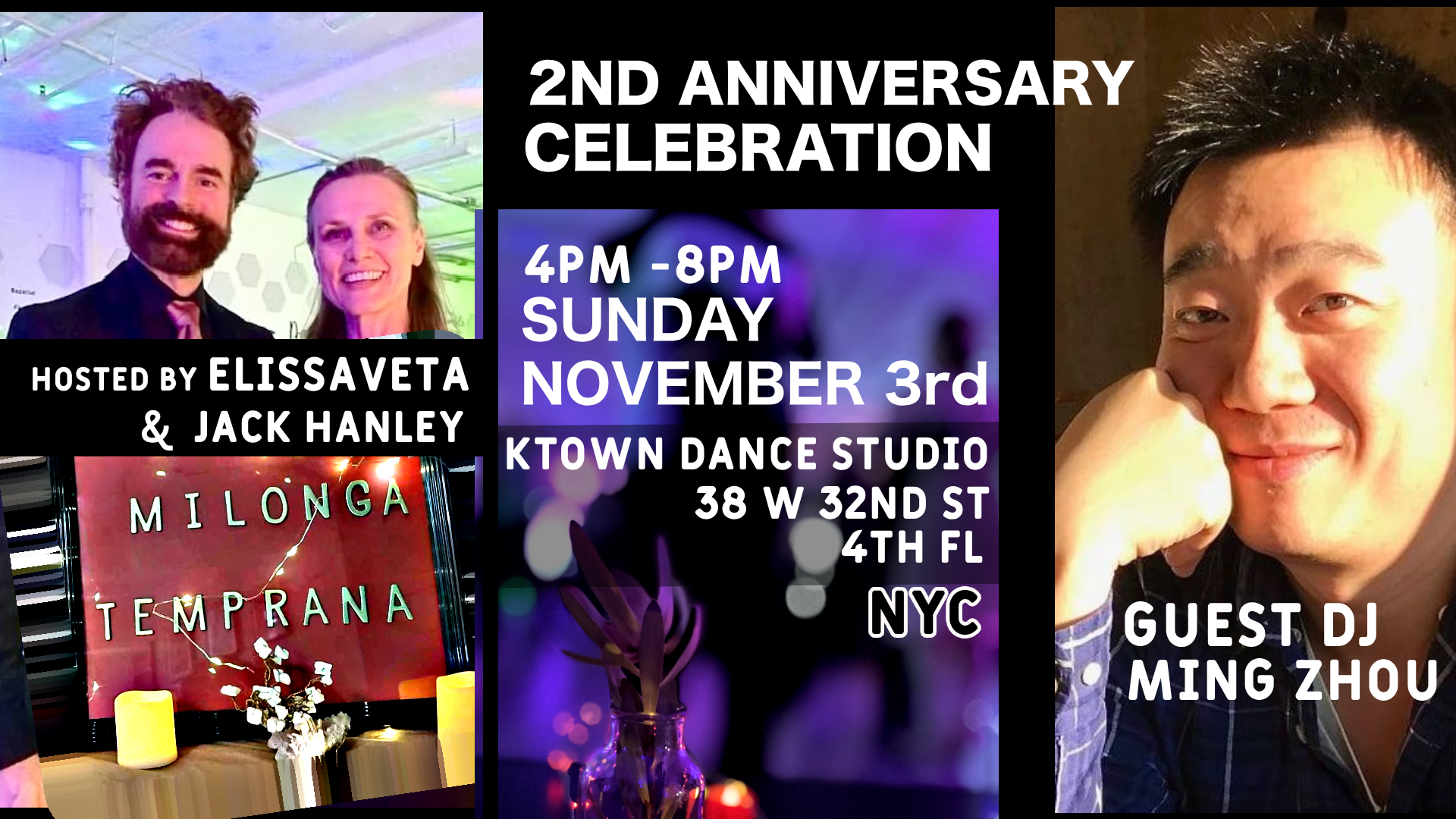 MILONGA TEMPRANA - 2nd Anniversary Celebration