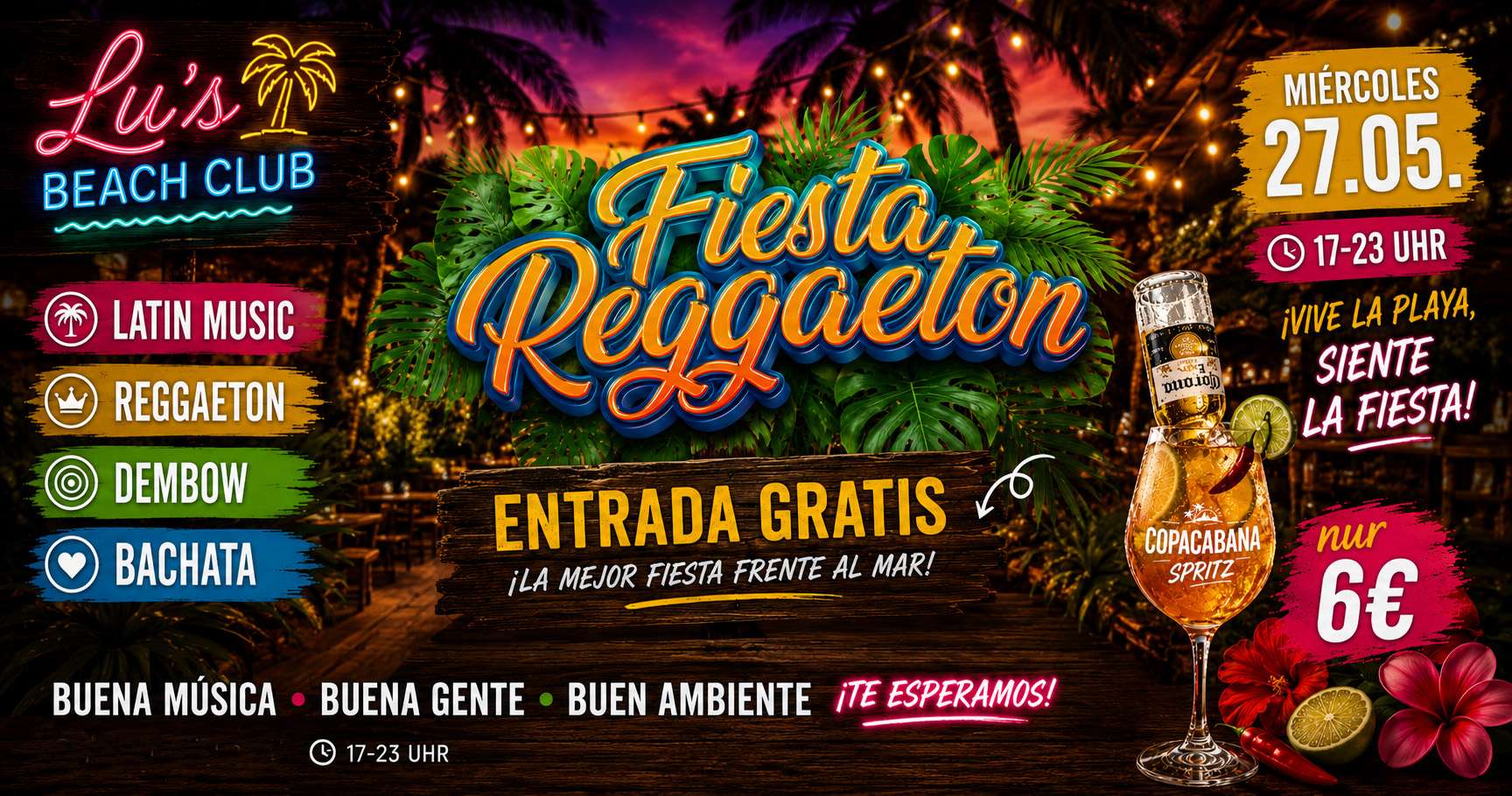 Fiesta Reggaeton am See