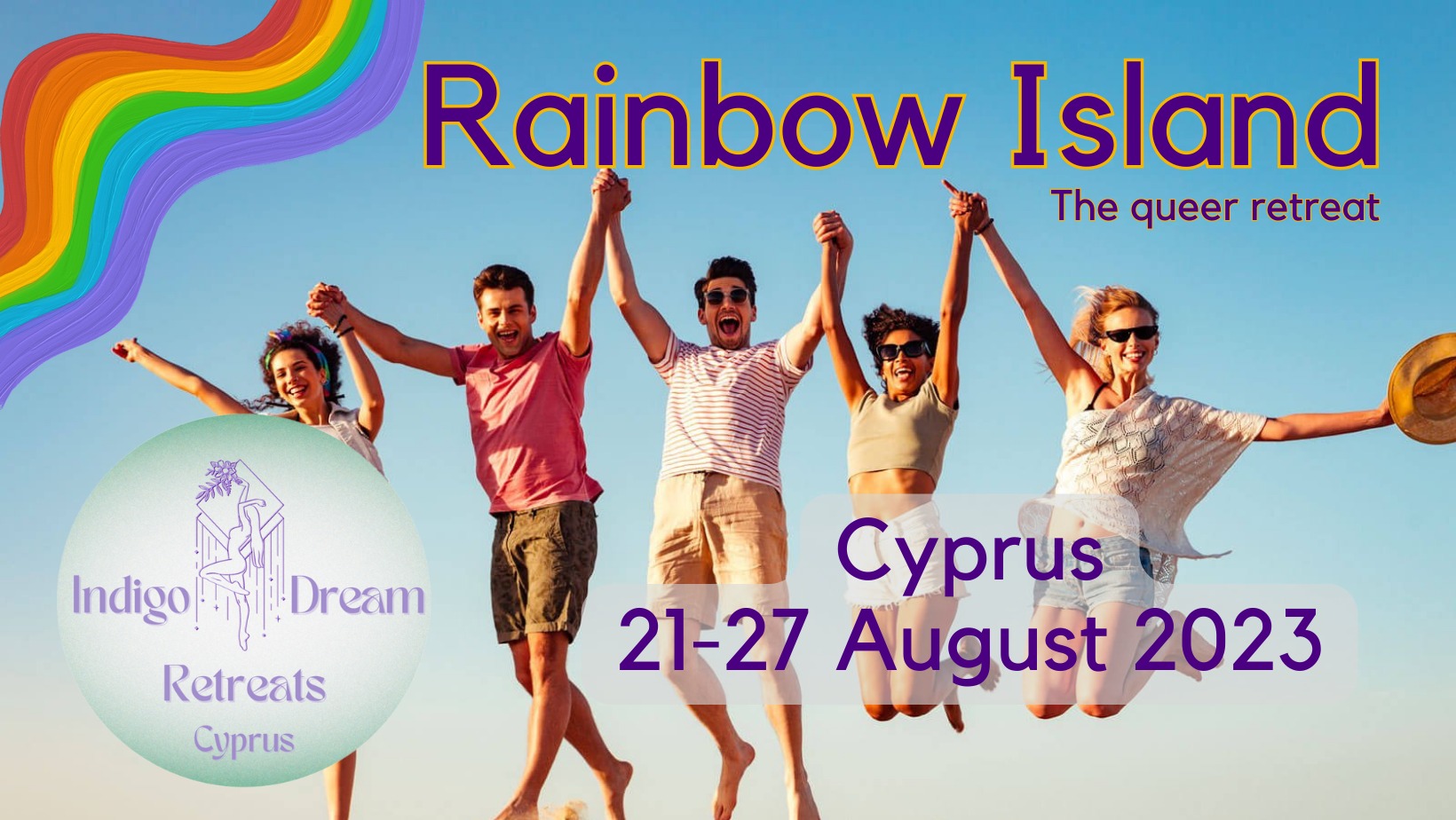 Rainbow Island. The queer retreat (6-night retreat in Cyprus)