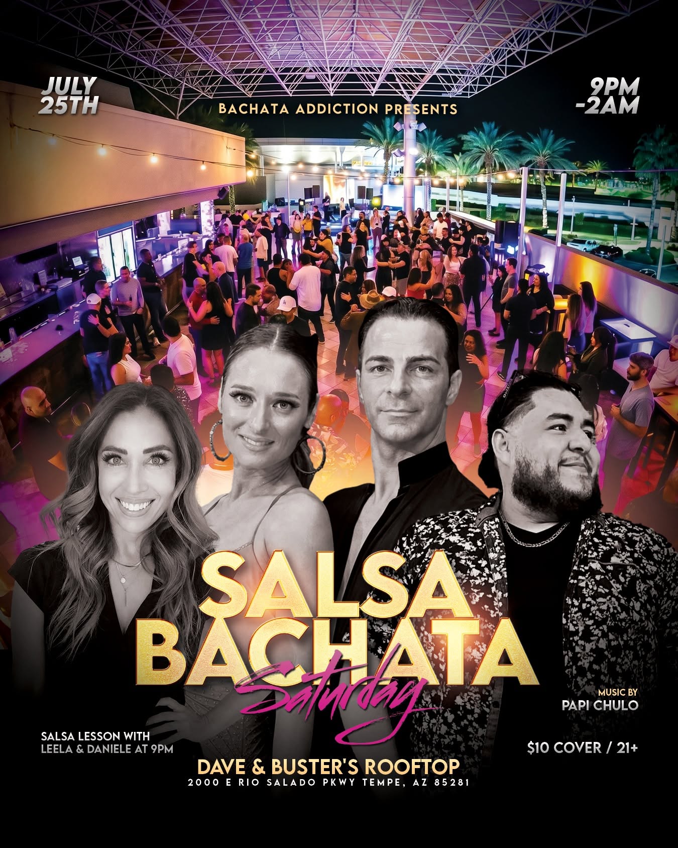 Salsa Bachata Saturday at D&B July Edition (only once a month!)