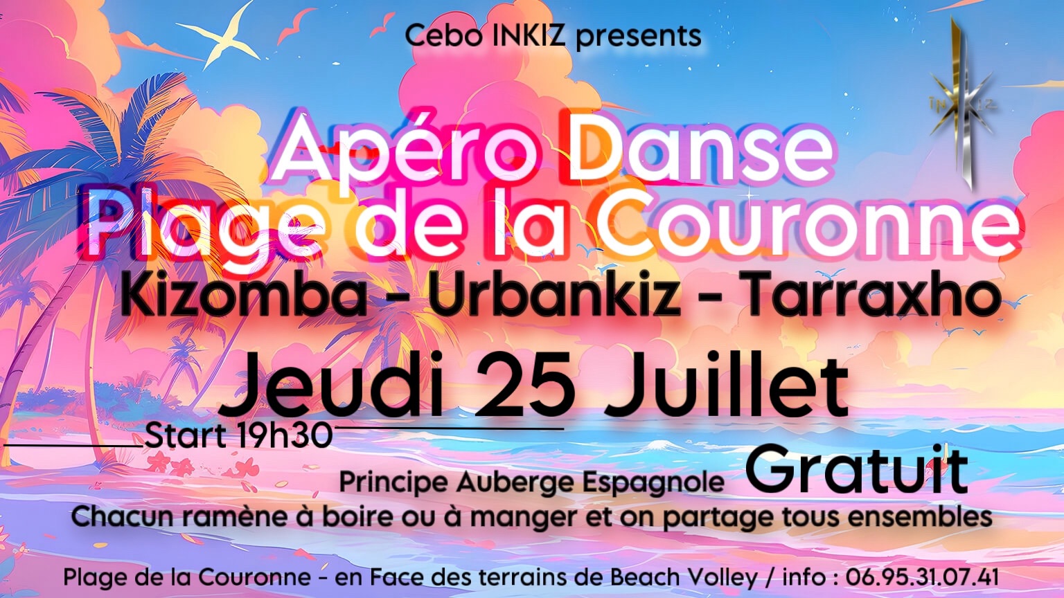 Apéro Danse de la Couronne - Kizomba by INKIZ