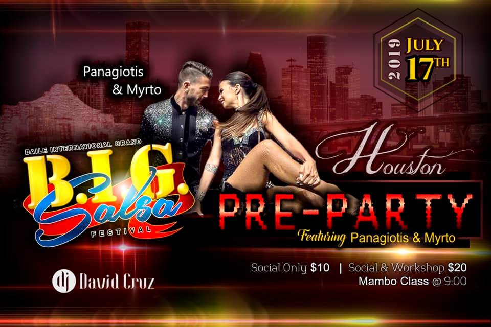 BIG Salsa Fest PRE PARTY Houston