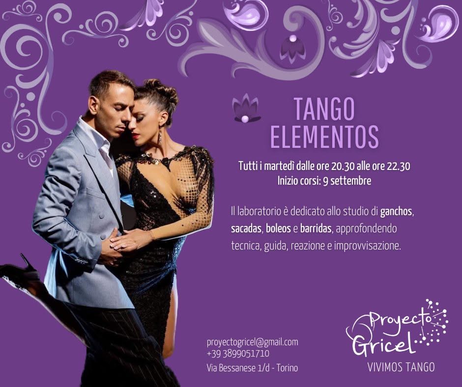 Tango ELEMENTOS con Marcelo Ramer e Selva Mastroti - Proyecto Gricel