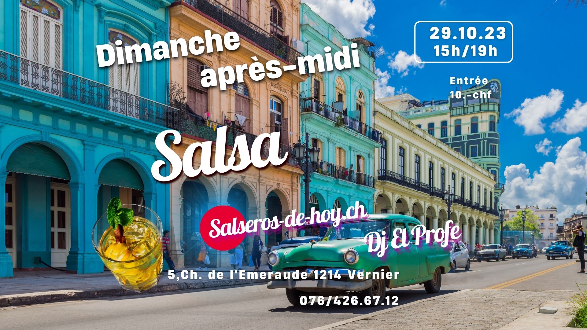 Dimanche après-midi Salsa !