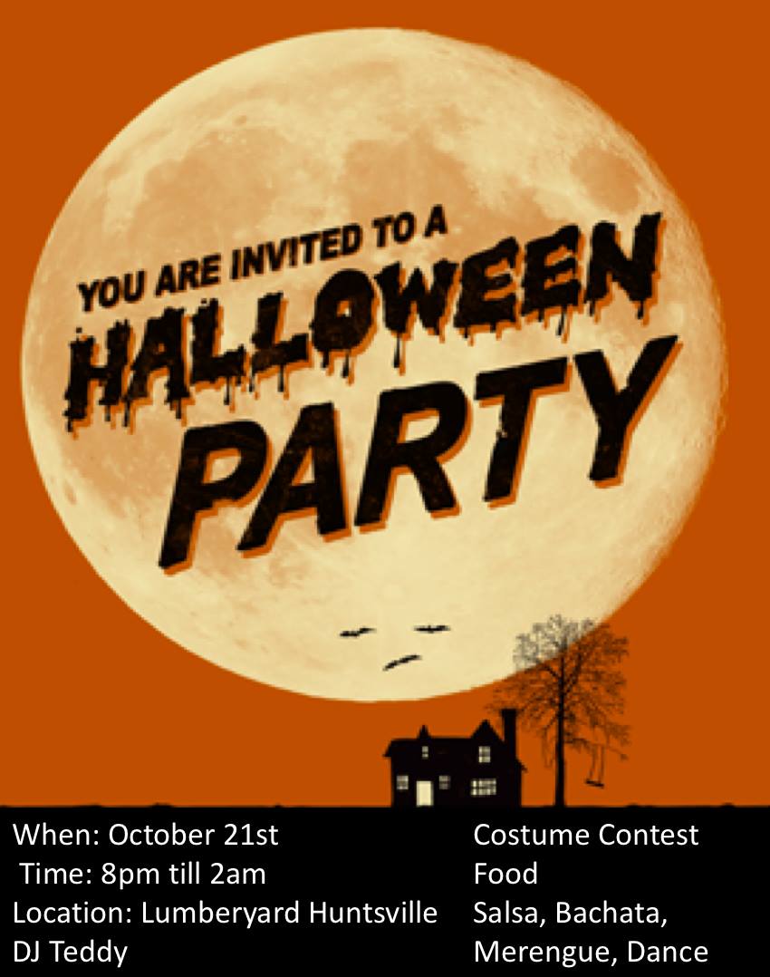 BH&RCB Present Halloween Salsa Party Fundraiser